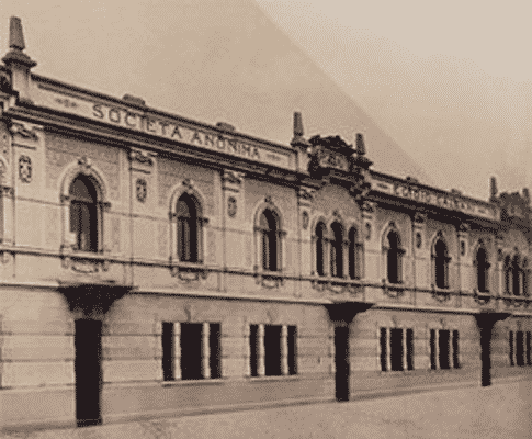 De oude Galbani fabriek