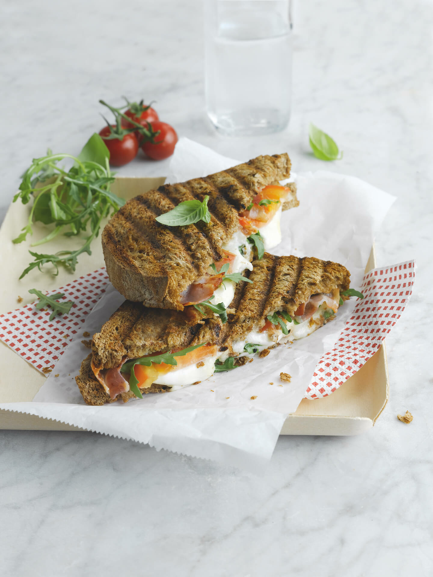 Toast Bacon et Mozzarella