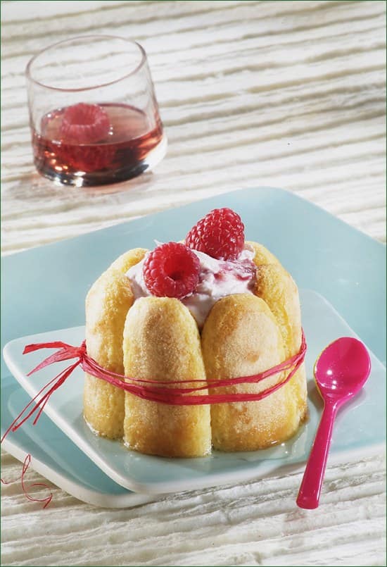 Charlotte aux fruits rouges et Mascarpone