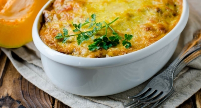 Gratin van flespompoen met Ricotta - Galbani