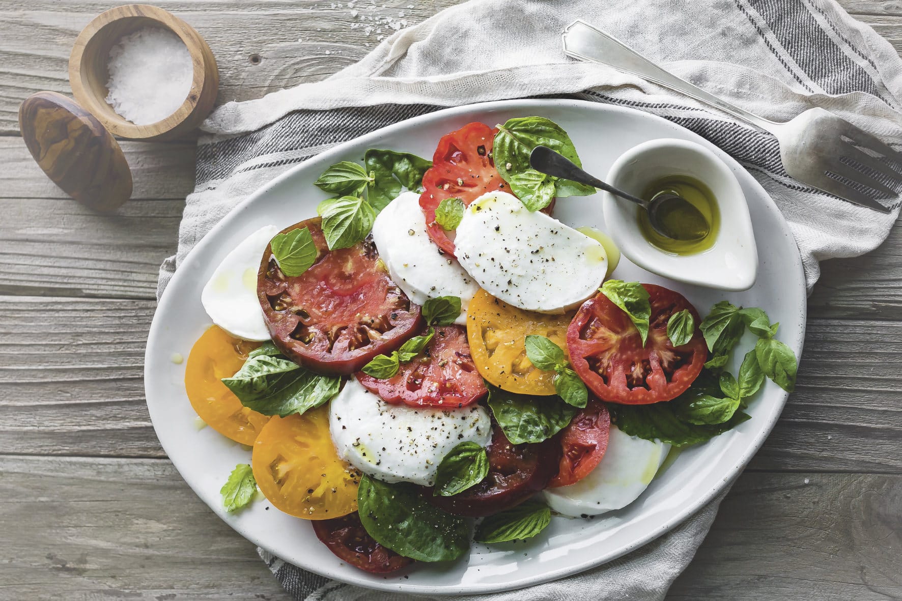 Véritable salade Caprese