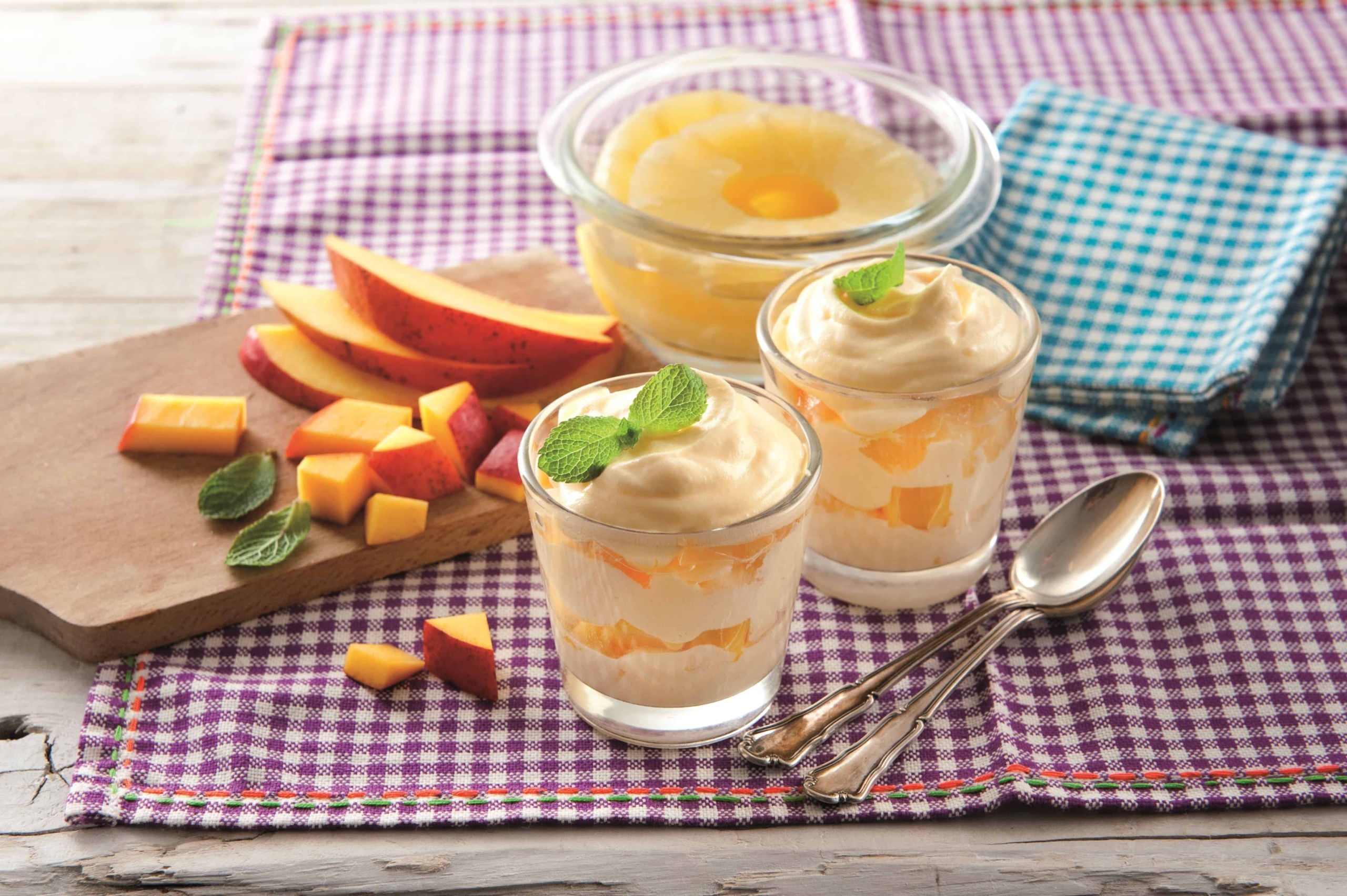 Tiramisu exotique mangue ananas