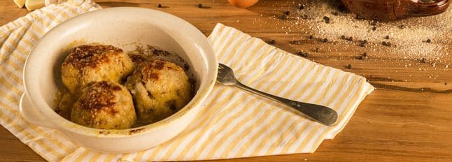 Balletjes met brood en kazen - Galbani