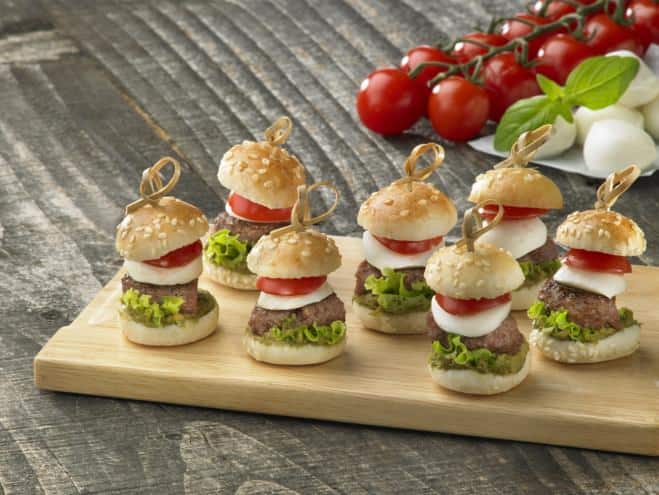 Volwassen bevestigen timmerman Recette - Mini Burger - Antipasti, Burgers, Croques et Paninis NL | Galbani
