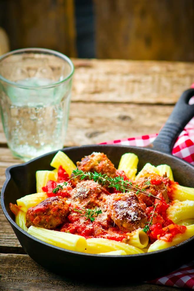 Pasta uit de oven op de wijze van Bari