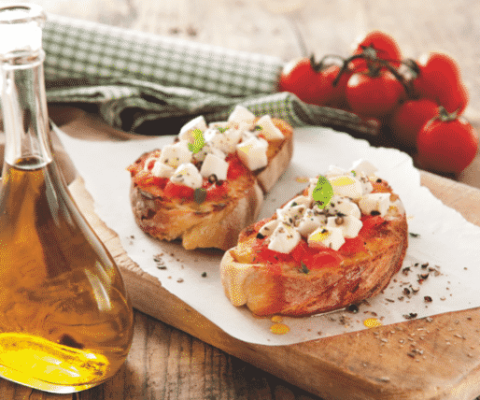 Spiesjes met Mozzarella - Galbani