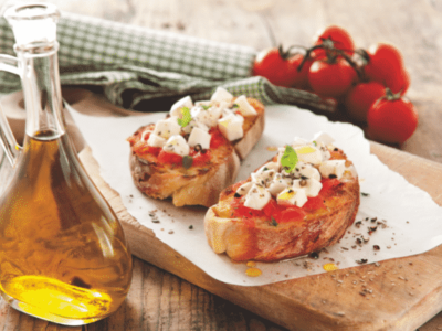 Bruschetta à la Mozzarella - Galbani