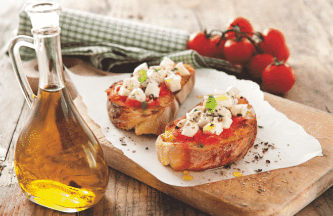 Bruschetta à la Mozzarella - Galbani