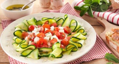 Linten van courgettes & Mozzarella op de wijze van Capri - Galbani