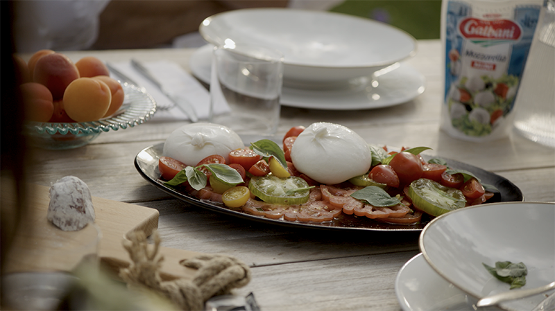 Carpaccio de tomates à la Burrata