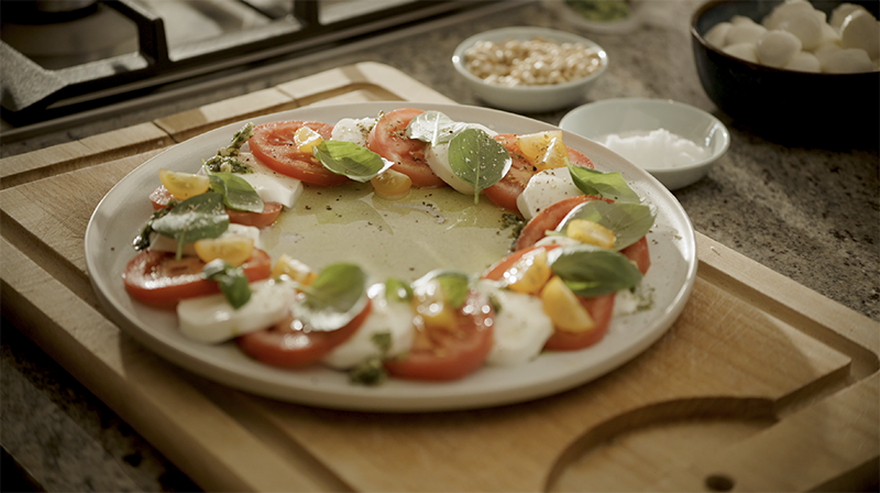 Couronne caprese