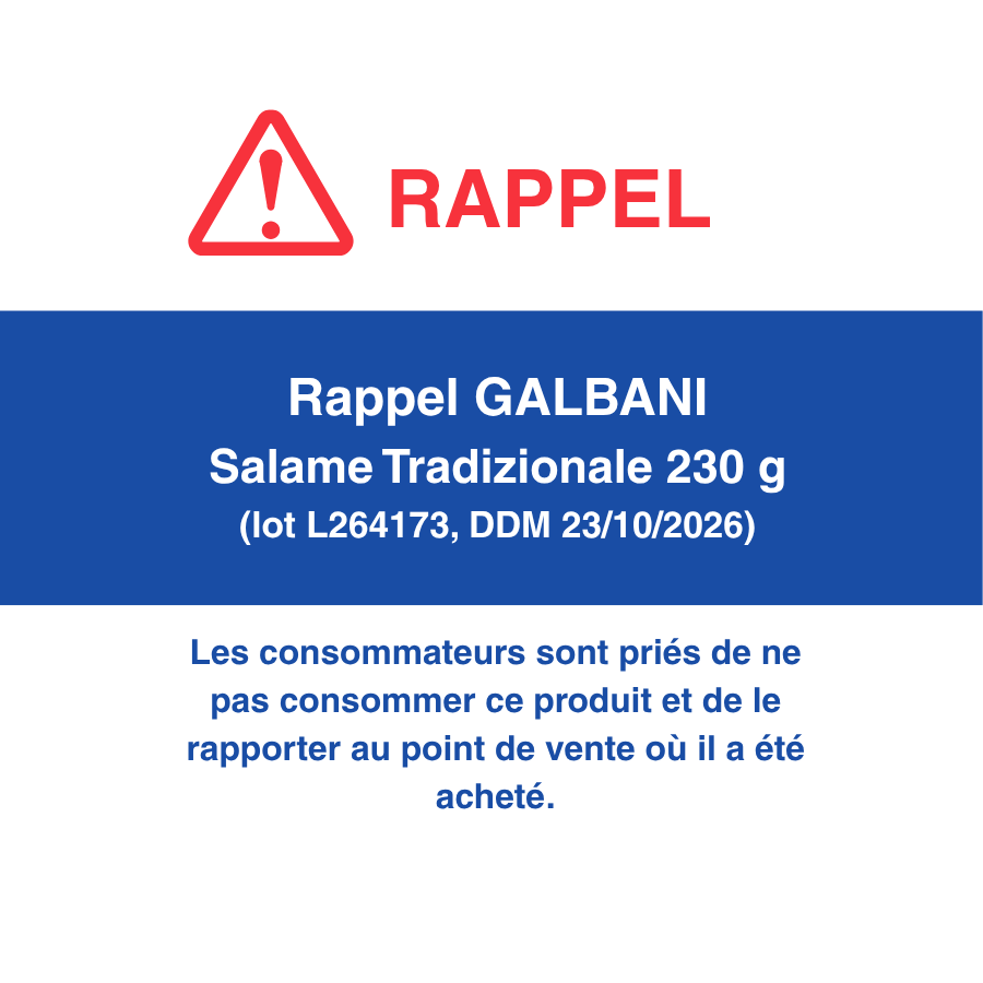  - Galbani